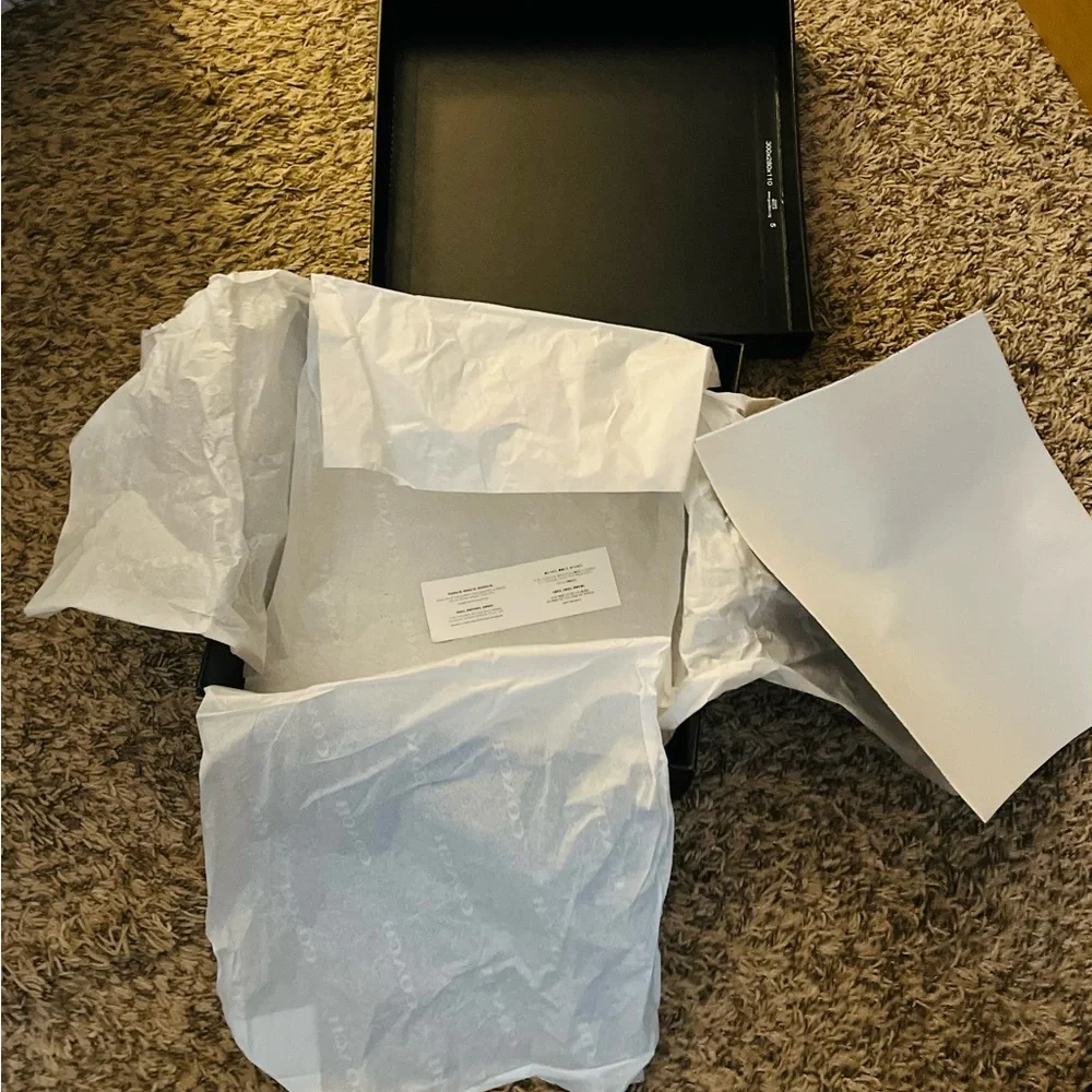 Coach Boot Box - pristine condition - w/insignia lining (EMPTY/BOX ONLY) - $20